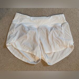lululemon athletica White Athletic Shorts